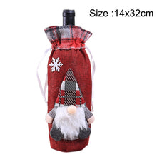 Load image into Gallery viewer, Christmas Wine Bottle Bags Cover