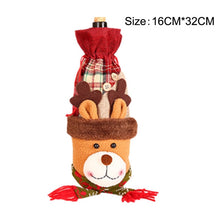 Load image into Gallery viewer, Christmas Wine Bottle Bags Cover