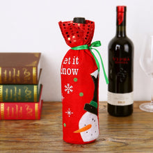 Load image into Gallery viewer, Christmas Wine Bottle Bags Cover